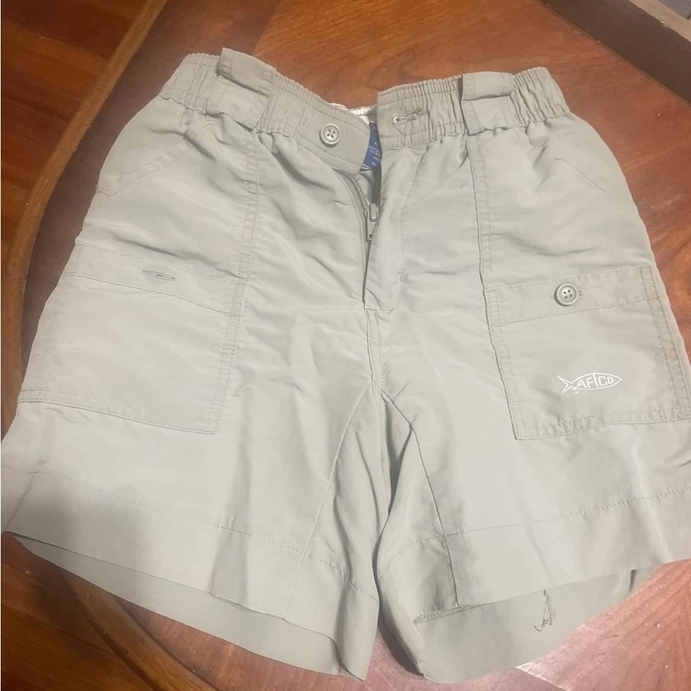 Boys size 26 aftco shorts.